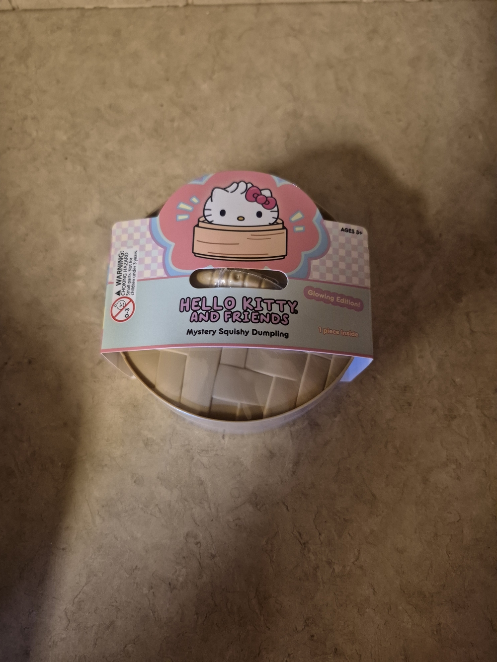 Sanrio Hello Kitty Glowing Edition Mystery Squishy Dumpling